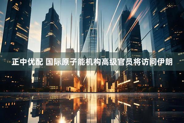 正中优配 国际原子能机构高级官员将访问伊朗
