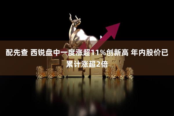 配先查 西锐盘中一度涨超11%创新高 年内股价已累计涨超2倍